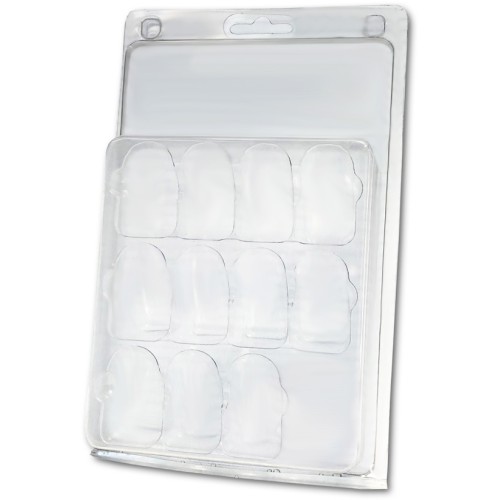 Clamshell Display Case Sets with Player Trays, Background Cards - Set of 4 