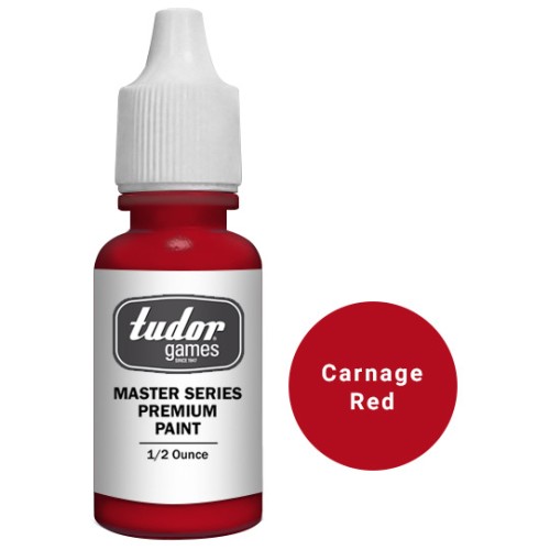 Tudor Games Paint - Carnage Red