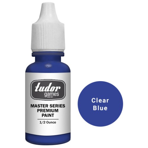 Tudor Games Paint - Clear Blue