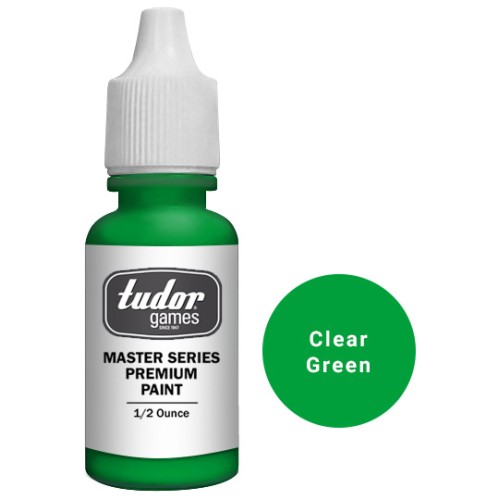 Tudor Games Paint - Clear Green