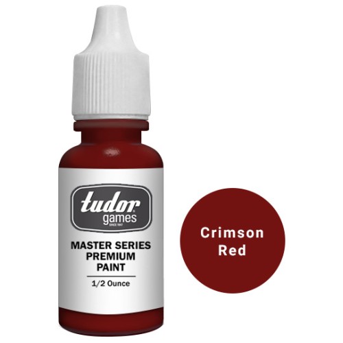 Tudor Games Paint - Crimson Red