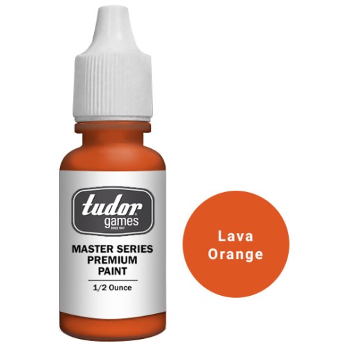 Tudor Games Paint - Lava Orange