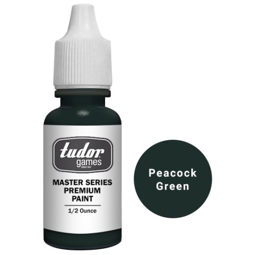 Tudor Games Paint - Peacock Green