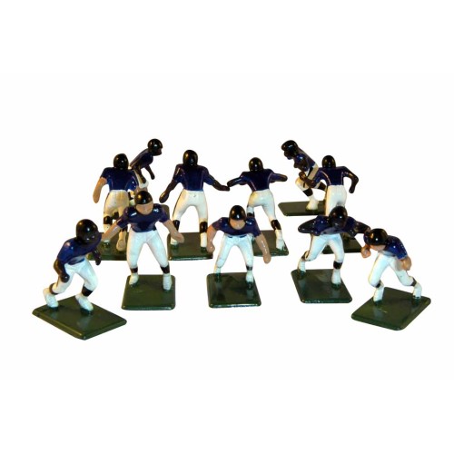 Electric Football 11 Reg Size Men in Purple White Black Home Uniform (7-31-D) - Painted Players