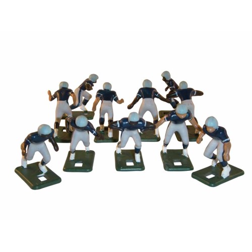 Electric Football 67 Big Men 11 in Dark Blue Light Blue Grey Home Uniform (677-11-D) - Painted Players