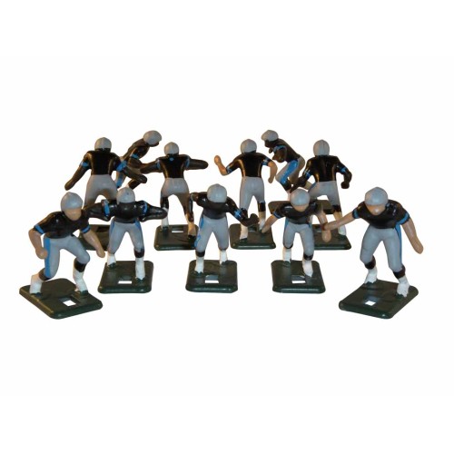 Electric Football 67 Big Men 11 in Grey Light Blue Black Home Uniform (677-30-D) - Painted Players