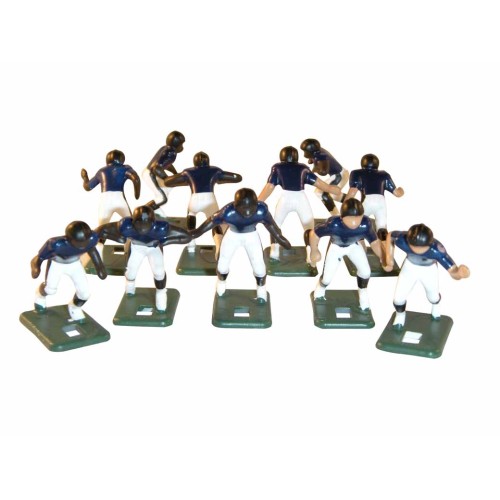 Electric Football 67 Big Men 11 in Purple White Black Home Uniform (677-31-D) - Painted Players