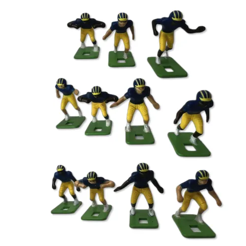 Michigan Wolverines Dark Jersey NCAA Team Uniform Set - Painted Players