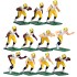 Green Bay Packers NFL Away Team Uniform Set - Painted Players