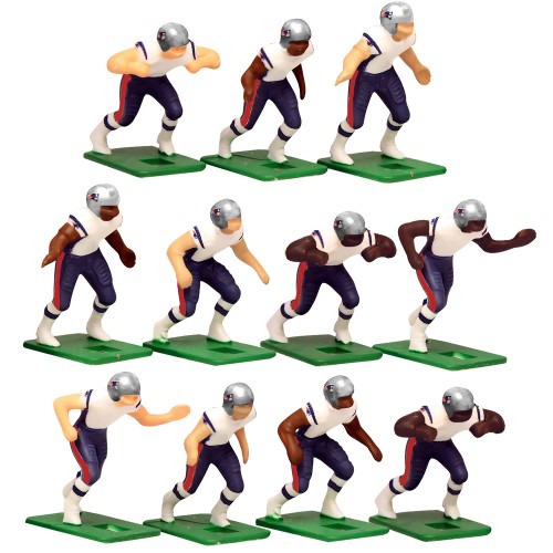 New England Patriots NFL Away Team Uniform Set - Painted Players