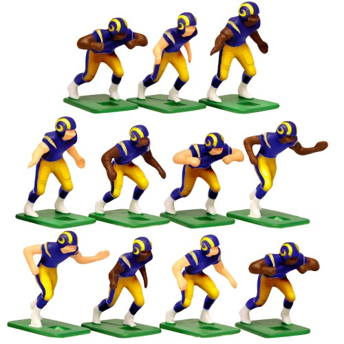 Los Angeles Rams Classic NFL Home Team Uniform Set - Painted Players