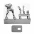 Electric Football Action Figures - Set of 11 in Red