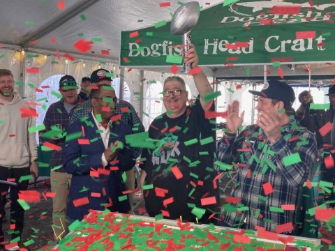 Dogfish Head hosts Electric Football Championships by Nick Roth