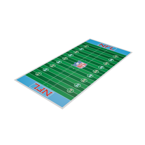 645 Championship Rams Cowboys Field Cover Kit
