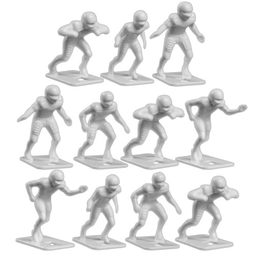 Electric Football Action Figures - Set of 11 in White