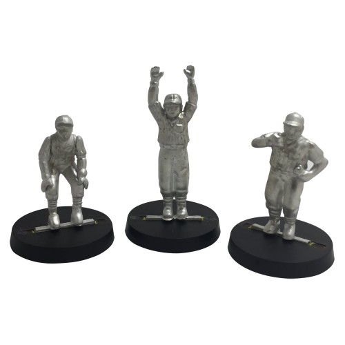 Referees Cast in Pewter - Set of Three Unpainted