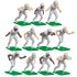 Washington Football Team NFL Away Uni-Forms, 11 Player Action Figure Kit, Alternate 2020-