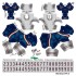 Chicago Bears NFL Away Uni-Forms, 11 Player Action Figure Kit, Primary 2002-