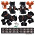 Cincinnati Bengals NFL Home Uni-Forms, 11 Player Action Figure Kit, Primary 2021-2023