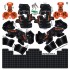 Cincinnati Bengals NFL Home Uni-Forms, 11 Player Action Figure Kit, Primary 2021-2023