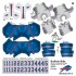 Buffalo Bills NFL Away Uni-Forms, 11 Player Action Figure Kit, Primary 2011-