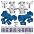 Buffalo Bills NFL Away Uni-Forms, 11 Player Action Figure Kit, Primary 2011-