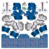 Buffalo Bills NFL Home Uni-Forms, 11 Player Action Figure Kit, Primary 2011-