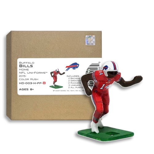 Buffalo Bills NFL Home Uni-Forms, 11 Player Action Figure Kit, Color Rush 2015-