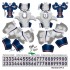 Denver Broncos NFL Away Uni-Forms, 11 Player Action Figure Kit, Primary 2012-2023