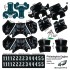 Philadelphia Eagles NFL Home Uni-Forms, 11 Player Action Figure Kit, Color Rush 2016-