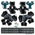 Philadelphia Eagles NFL Home Uni-Forms, 11 Player Action Figure Kit, Color Rush 2016-