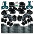 Philadelphia Eagles NFL Home Uni-Forms, 11 Player Action Figure Kit, Color Rush 2016-