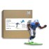 Detroit Lions NFL Home Uni-Forms, 11 Player Action Figure Kit, Primary 2017-2023