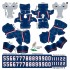 New England Patriots NFL Home Uni-Forms, 11 Player Action Figure Kit, Primary 2020-