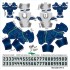 Seattle Seahawks NFL Away Uni-Forms, 11 Player Action Figure Kit, Primary 2012-