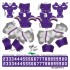 Minnesota Vikings NFL Home Uni-Forms, 11 Player Action Figure Kit, Primary 2006-