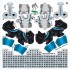 Carolina Panthers NFL Away Uni-Forms, 11 Player Action Figure Kit, Primary 2019-