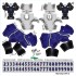 Baltimore Ravens NFL Away Uni-Forms, 11 Player Action Figure Kit, Primary 1997-