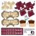 Florida State Seminoles Home Uni-Forms, 11 Player Action Figure Kit, Primary 2022-