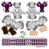 Texas A&M Aggies Away Uni-Forms, 11 Player Action Figure Kit, Primary 2022-