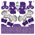 Minnesota Vikings NFL Home Uni-Forms, 11 Player Action Figure Kit, Classic 2023-