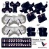 Houston Texans NFL Home Uni-Forms, 11 Player Action Figure Kit, Primary 2024- 