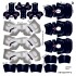 Houston Texans NFL Home Uni-Forms, 11 Player Action Figure Kit, Primary 2024- 