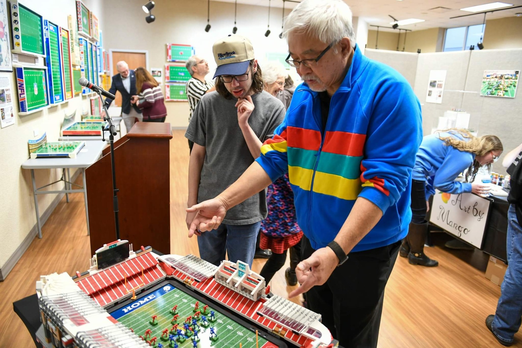 Checking out Tudor Games Electric Football Game with Stadium