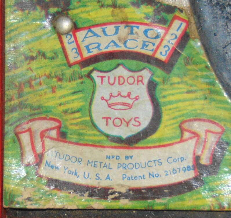 Original packaging for Auto Race by Tudor Games