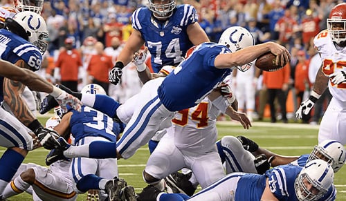 Indianapolis Colts NFL Team Hall of Fame Shot