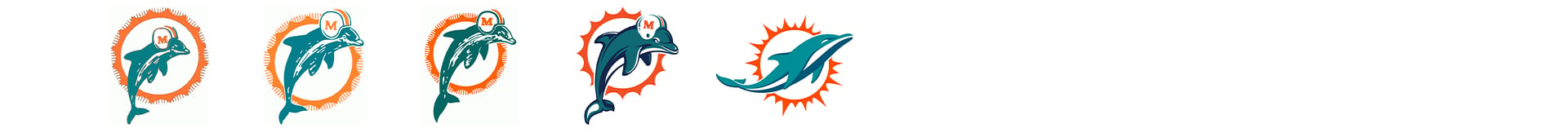 Miami Dolphins NFL Team Icons