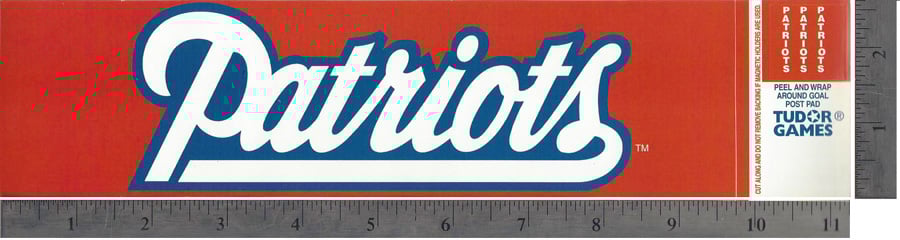 Large Vintage End Zone Kits by Tudor Games